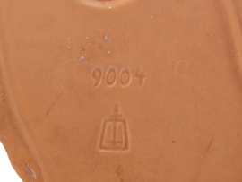 Achatit Cortendorf  - terracotta - wandmasker - keramisch masker - handarbeit - 50s