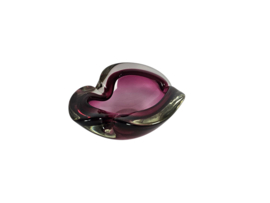 Murano - Sommerso - Flavio Poli - Sommerso -  transparant  - roze - paars - 70's