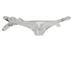 Murano - transparant kristal - vaas - Italie - 3e kwart 20e eeuw