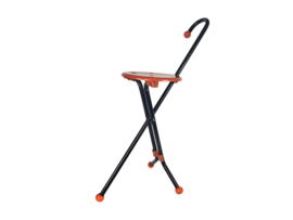 Ivan Loss voor ULISSE - walking stick en stoel - Italiaans design - Sandrigarden - 1980's