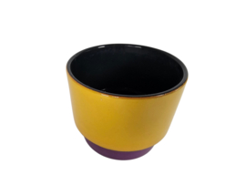 Adco keramiek - Groninger Steenfabriek N.V. - model 29 - paars-geel - 1938-'65