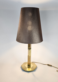 Arte Lumen - Willy Rizzo stijl - messing - tafellamp - 3e kwart 20e eeuw