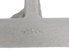 D-TEC - parablubak - aluminium - beton - Duitsland - 90's