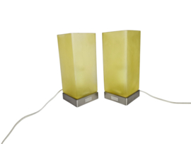 Boxford Holland - Jan des Bouvrie - kubus lampen (2)  - cubic lamp - R2217 - 1990's