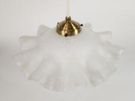 Murano - zakdoek lamp  -  hanglamp - glas - Italie - 80's