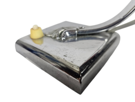 Art Deco - wandlamp - chroom - 'gooseneck' - 1930's