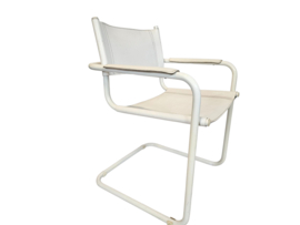 Bauhaus design - Mart Stam - Visitor chair - Matteo Grassi - leer - buisframe -  70's