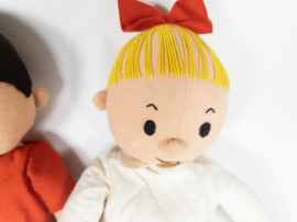 Suske & Wiske - stripfiguren - collectables - stoffen poppen - vilt -