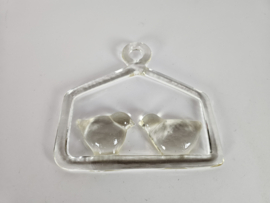 Kosta Boda - Suncatcher - ontwerp Bertil Vallien - glas - Zweden - 3e kwart 20e eeuw
