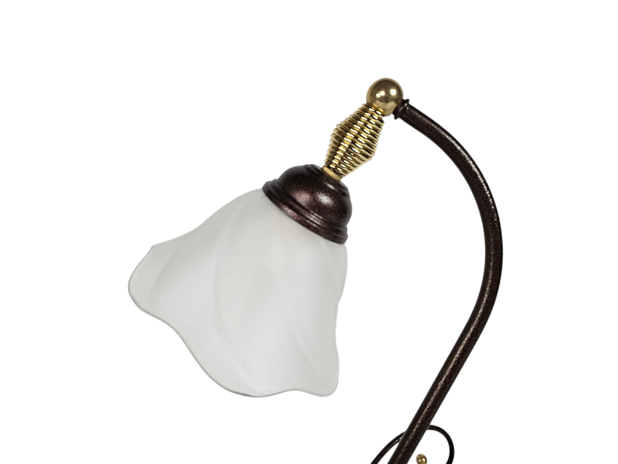 Massive - AF Cincuanta Italy - tafelamp - kelklamp - tafellamp - metaal - glas - 90's