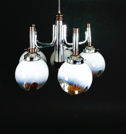 Mazegga Murano - chandelier- pendant lamp -  Italy - 60's