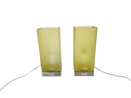 Boxford Holland - Jan des Bouvrie - kubus lampen (2)  - cubic lamp - R2217 - 1990's
