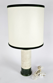 Bitossi voor Bergboms & Co - Aldo Londi - tafellamp - groen/wit - keramiek - 60's