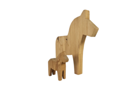 Dala Horse - Nils Olssen - XL houten paardje - Zweden - 3e kwart 20e eeuw