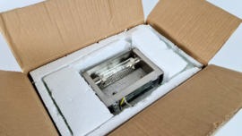 S-Luce - Astro -  V22111W - muurlamp - frosted glas - metaal - 2002