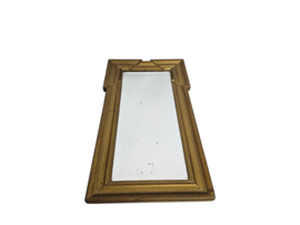 Art Deco - Tabernakelspiegel - verguld - facet geslepen glas - 19e eeuw