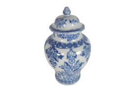 Petrus Regout - kaststel  -  decor: 'Japansch' - trompet vazen - (3 delig) - antiek - handbeschilderd - blindmerk - 1890/1910