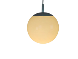 Happy Lights - Globe - Ochtendnevel - opaalglas - metaal - 70's