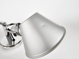 Artemide - Tolomeo  Faretto -  Michelle de Lucchi  & Giancarlo Fassina -  model Micro - tafellamp - zilver  - 90's