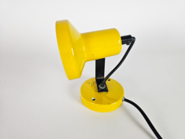 Philips - NWS 85 - wandspot - Space Age verlichting - geel - 70's