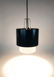 Philips - Louis Kalff - NX series - XL hanglamp - metaal - gesatineerd glas - 60's