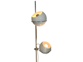 Gepo ´Eyball´ - vloerlamp - ontwerp Gebroeders Posthuma - Holland - 70's