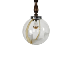 Murano - Toni Zuccheri - XL hanglamp - mondgeblazen - 70's