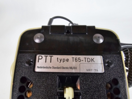 PTT - vintage telefoon - Type T65- TDK - druktoetsen - 1974