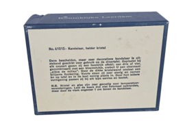 Royal Leerdam - (2) kandelaars - kristal - model 61015 - 1970