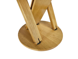 Adrian Reed for Princes design Works - 'Suzy' stool - gelakt beukenhout - 80's