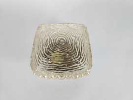 Glashütte Limburg - Amber  - plafondlamp - glas - metaal - 70's