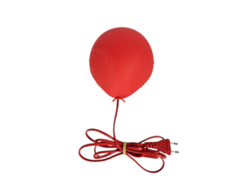 Ikea - design Anna Efverlund - Drömminge  - Ballonlamp - Rood -  90s