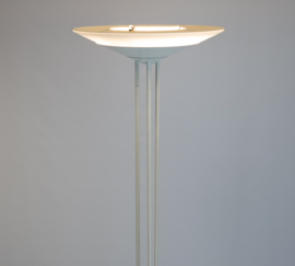 Brendel Leuchten Berlin - Ufo lamp - vloerlamp - halogeen - 2 standen - metaal - marmer - 80's