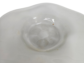 Dutch design glas - Kristalunie Maastricht Holland  - design W.J. Rozendaal - model Coquille - gesigneerd - 1937