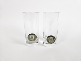 Rosenthal Studio Linie - Bjørn Wiinblad - Pirate seal - 2 drinkglazen - 70's