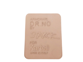 Kartell - 'Dr No' - Philippe Starck - armstoel - Made in Italy - 90's