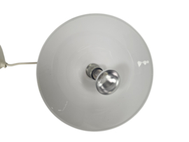 Bankierslamp - Schoemakerslamp - opaline glas - 80's