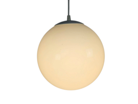 Happy Lights - Vintage hanglamp - Globe - Ochtendnevel - opaalglas - metaal - 70's