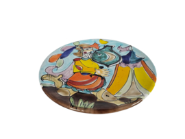 Desimone - La Musa - keramiek - Italian Pottery - wandbord - 3e kwart 20e eeuw