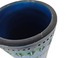 Bitossi - Aldo Londi - Rimini Blue - cilindervaas - gesigneerd - 1960's