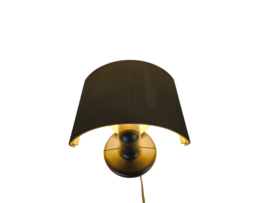 Marcello Ziliani voor Arteluce - 'Charlie' wandlamp - messing - 80's
