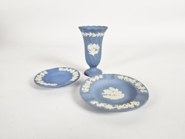 Wedgwood - Blue Jasperware - Lotje (3) - Engeland - 1970's