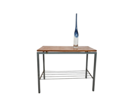 Stiemsma Rotterdam - bijzettafel - teakfineer - metaal - 1960's