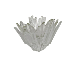 Revontulet -  Ice Glass Bowl - 'Nothern Lights' - Tauno Wirkkala voor Humppila - Finland - 1970's