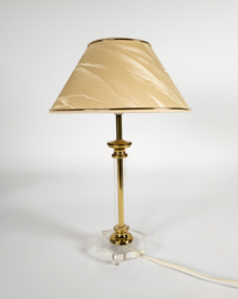 Lucite - vintage tafellamp - plexiglas - Hollywood Regency - Duitsland - 70's