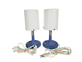 Ikea - Zweden - B0010 - tafellampjes (2) - kunststof design - 90's