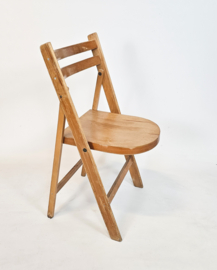 Hera - klapstoel - 'folding chair' - hout - 3e kwart 20e eeuw