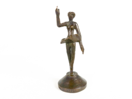 'Ballerina' - brons - gesigneerd - sculptuur -  A.B. Bruna - 1982