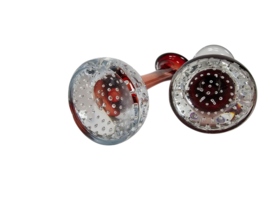 Aseda Glasbruk - design Bo Borgström - 2x (set - Zweden - 1960's