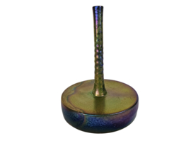 Mobach keramiek -'Jack-in- the- Pulpit´ vaas -  Bronskleurig iriserend glazuur - gesigneerd - XL vaas